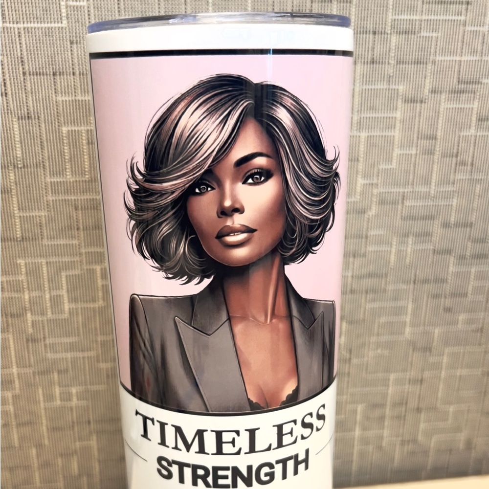 Timeless Strength Tumbler  – 20 oz tumbler with Gift Box and Straw